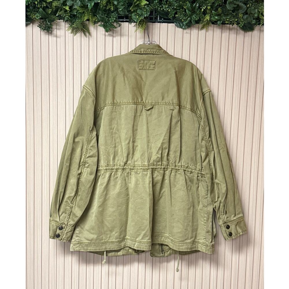 Free People We The Free Arya Utility Jacket Women's Size M Oversized - Picture 3 of 12